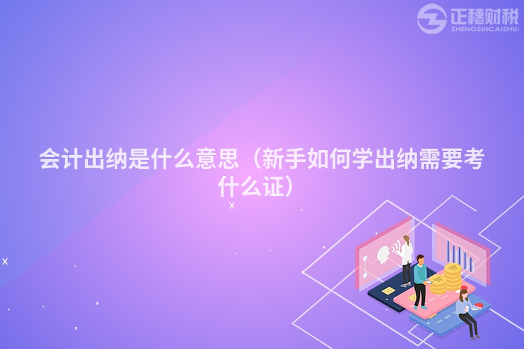 会计出纳是什么意思（新手如何学出纳需要考什么证）